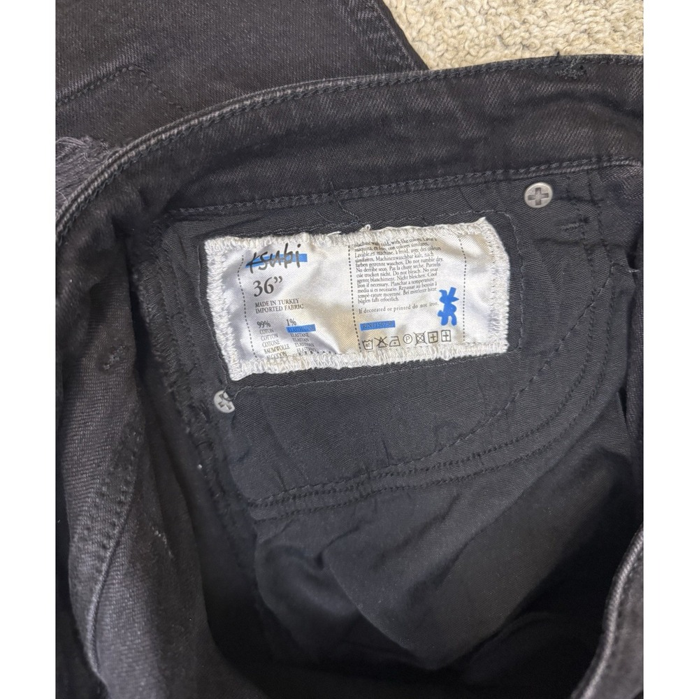 Ksubi Chitch Boneyard Black Jeans Size 36 Brand New - Picture 5 of 6